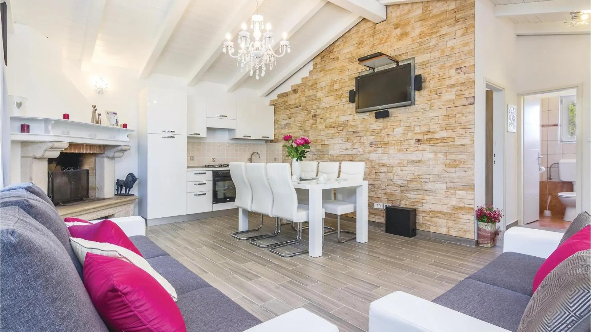 Amazing Home In Cubani With Wifi Crnibek Хорватия